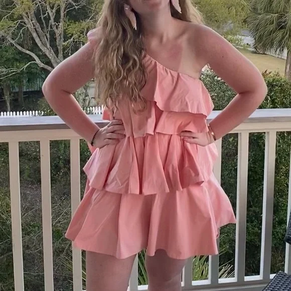 strapless open back dress Zara Pink Tie Dye Linen Sleeveless Midi Dress